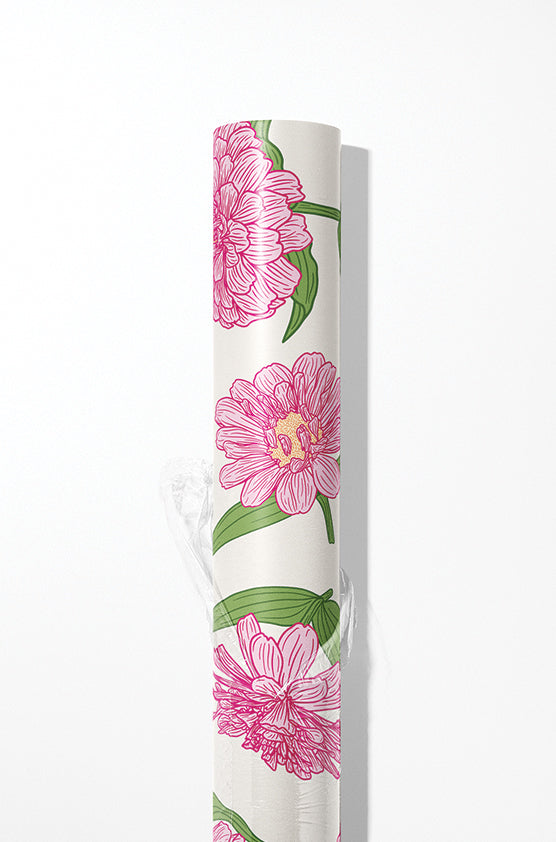 Zinnia Dreams Wrapping Paper