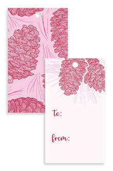 Pines & Cones Gift Tags