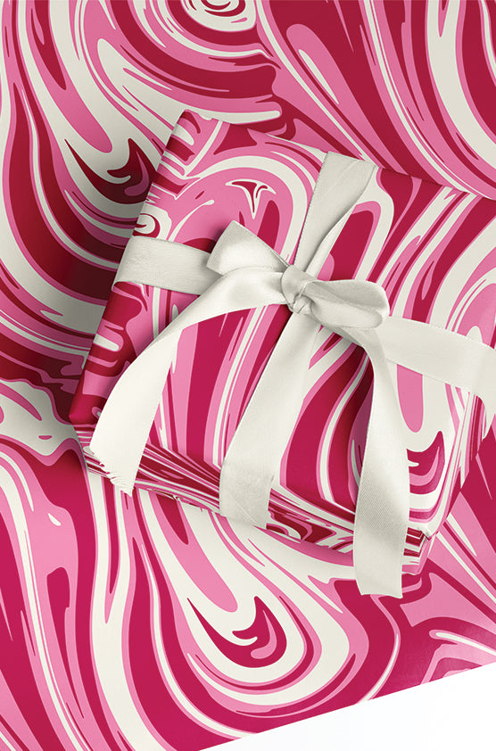 Peppermint Swirl Wrapping Paper